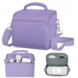 Camera Sling Bag K&F SB10552 for DSLR, Mirrorless, Drone, Gimbal — Shoulder Photo Bag, Violet