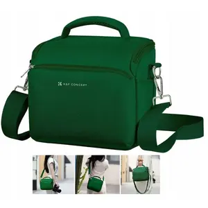 Camera Sling Bag K&F SB10553 — compact photo sling for DSLR, mirrorless, drone, gimbal, camera (green)