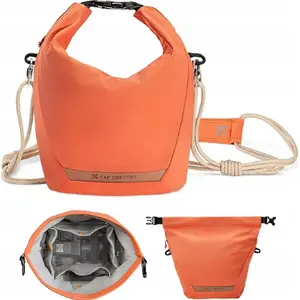 Camera Crossbody Sling Bag K&F SB9529 — 5L Capacity, Fits Camera, Phone, Accessories, Orange
