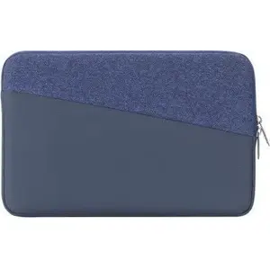 Чехол для ноутбука Rivacase ETUI NA LAPTOP 13,3" Egmont, синий, экокожа и твид, карман для аксессуаров