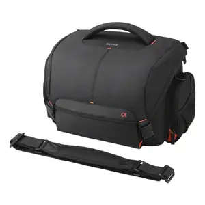 Shoulder Case Sony LCS-SC8 for SLT and NEX cameras, Black — fits SLT-A58K/A65V/A77V/A99V, NEX-6