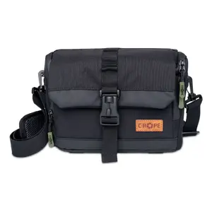 Shoulder camera case IMOU CRP-PKT-M-BLK — black, universal carry, shoulder strap