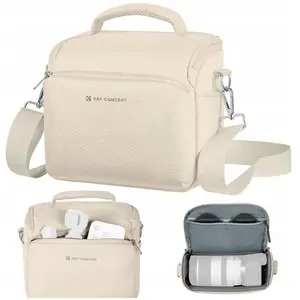 Camera Sling Bag K&F SB10549 for DSLR, Drone, Gimbal and Accessories, Beige
