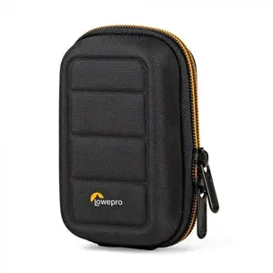 Camera Case Lowepro HARDSIDE CS 20 — hard shell compact case, 93×60×145 mm, black/orange