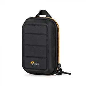 Camera Case Lowepro HARDSIDE CS 40 — hard-shell protective case, 162×103×65 mm, black/orange