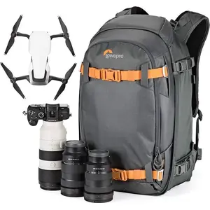 Backpack Lowepro Whistler BP 350 AW II – Lowepro camera/photo backpack, grey