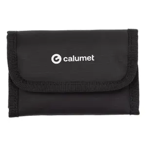 Wallet / Card Case / Travel Document Holder Calumet CALSBPMWAB, Black Nylon, 120×80 mm, 50 g