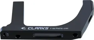 Disc brake adapter Clarks Flat Mount to Post Mount 160 mm front