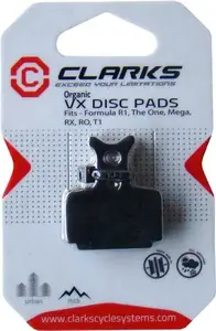 Brake Pads Clarks FORMULA for One/R1/Mega/RX/R0/T1 models, MPN CLA-VX850C