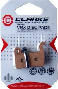 Brake Pads Clarks for SHIMANO XTR M965 M966 Saint M800 XT 765 SLX M665 SLX M665 Hone M60 LX M585 Deore M535 - Sintered Metal