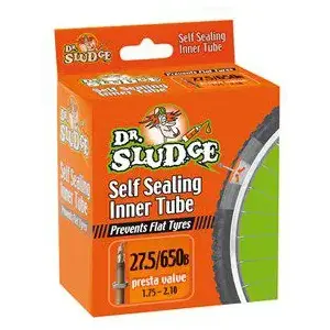 Inner tube WELDTITE DR Sludge puncture protection 27.5"/650B x 1.75–2.10 Presta valve (WLD-04026)