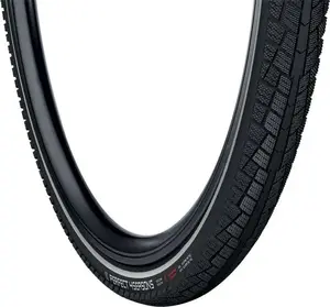 Bicycle tyre Vredestein Perfect 4 Seasons 28 x 1 5/8 x 1 3/8 (37-622) with wire bead, puncture insert, reflector, black