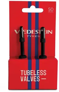 Tubeless Valve Vredestein 70 mm, black — VRD-70002