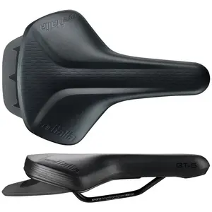 Седло Selle Italia GT-5 Flow L, рельсы FeC alloy, наполнитель EVA, 329 г