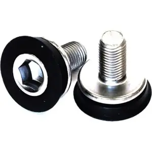 Crank Bolts Clarks set of 2, hex (Allen) cap screws, silver