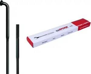 Спицы Cn Spoke DB454 из нержавеющей стали 2.0-1.8-2.0 296 мм чёрные с 144 ниппелями
