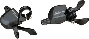 Microshift shift levers XLE pair, 3x10-speed (3x10), compatible with Shimano, Xpress Trigger, no gear indicator