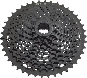 Cassette Microshift XLE 10-speed steel 11-40T compatible with Shimano, black