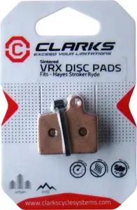Brake pads Clarks HAYES Stroker Ryde / Dyno — sintered metallic, model CLA-VRX843C