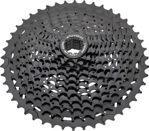 Cassette Microshift XLE 11-speed, steel 40T + aluminum 46T sprockets, compatible with Shimano, 11-46T range, black