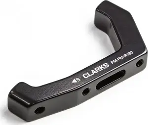 Disc brake adapter Clarks Post Mount to Flat Mount, rear, 180 mm rotor spacing
