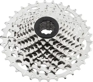 Cassette Microshift Marvo 9-speed steel 11-36T compatible with Shimano nickel finish