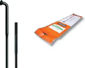 Spieķi Cn Spoke DB474 nerūsējošais tērauds 2.0-1.5-2.0 296 mm melni 36 gab.