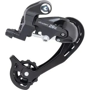 Rear Derailleur Microshift MSH-RD-M26CL, 7–8‑speed (2x/3x), Shimano‑compatible, long cage, max 28–34T, min 13–14T, 45T capacity