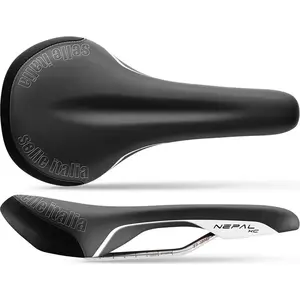 Седло Selle Italia NEPAL TI L — рельсы Ti 316, покрытие Fibra-Tek, размер L