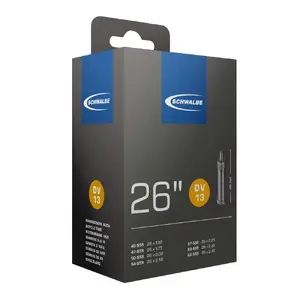 Bicycle inner tube Schwalbe 10425311 — Dunlop valve, 26", tyre width 40–62 mm