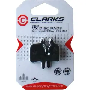 Brake Pads Clarks for Hayes HFX-Mag / MX-1 / Mag HFX-9, replacement set (CLA-VX814C)