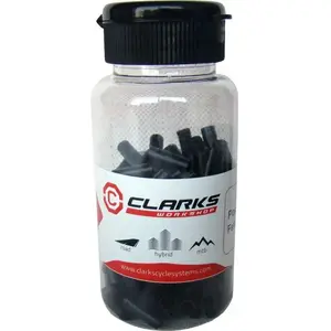 Gear Cable End Cap Clarks SP4 2163DP plastic with copper insert, pack of 50