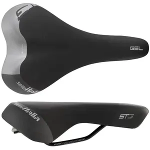Седло Selle Italia Sportouring ST 3 S (idmatch S1), рельс Fec Alloy, Light Gel, 444 г