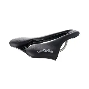 Bicycle saddle Selle Italia SLR Boost Lady TI 316 — women's, black, 14.5 cm width, 24.8 cm depth, 207 g
