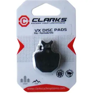 Brake Pads Clarks FORMULA (Oro) metallic sintered — model CLA-VRX833C