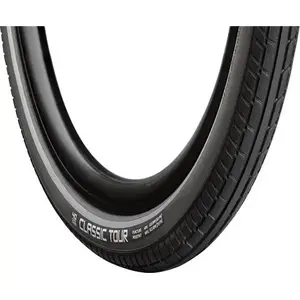 Bicycle Tire Vredestein Classic Tour 28x1.50 (40-622) wire bead puncture protection reflective black-gray