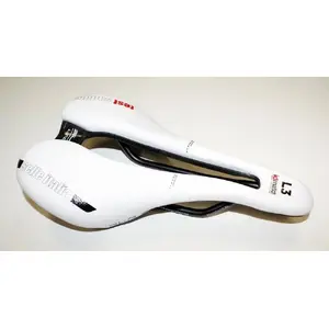Saddle Selle Italia SLR Lady Boost TM Superflow L, manganese rail 7, white, size L, test model