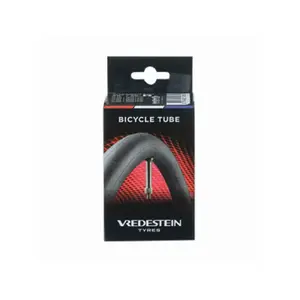 Bicycle inner tube Vredestein 5310761 for 28" wheels, black, 1 pc