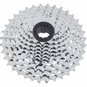 Cassette Microshift R10/XLE 10-speed steel, Shimano-compatible 11-32T, chrome