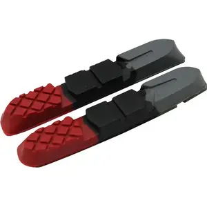 Brake pads Clarks CPS501 for MTB V-brake 70 mm — red/black/gray (dry & wet conditions)