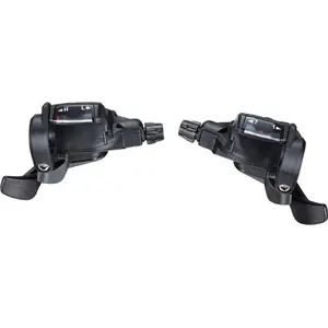 Microshift gear shifters Microshift Para 3x7-speed thumb tap with optical gear indicator, compatible with Shimano