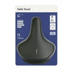 Saddle SELLE ROYAL ON OPEN RELAXED — Selle Royal bicycle saddle SR-94F8UR0A05X37
