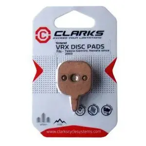 Brake pads TEKTRO Gemini Novela 2003 metallic sintered CLA-VRX827C — disc brake replacement