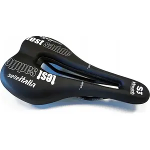 Saddle Selle Italia X‑Bow Superflow TEST S3 with FeC alloy rails Ø7 mm, test model (NEW)