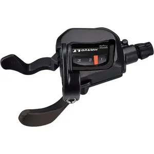 Shifter Microshift MARVO left 3-speed compatible with Shimano Xpress Trigger optical gear indicator