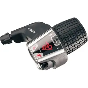 Microshift right-side 6-speed twist shifter MSH-DS45-6R compatible with Shimano, optical gear indicator