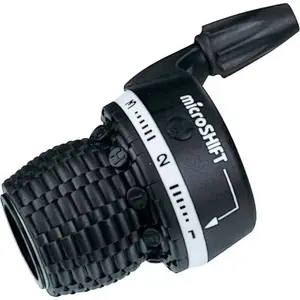 Microshift left twist shifter MSH-MS25-LF — 3-speed friction shifter compatible with Shimano