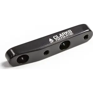 Disc brake adapter Clarks CLARKS Flat Mount to Flat Mount 180mm rear
