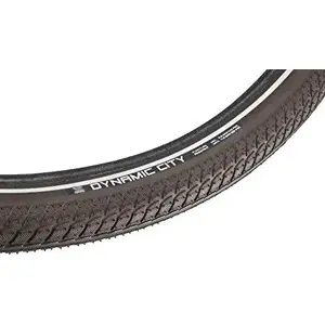 Bicycle Tire Vredestein trekking DYNAMIC CITY 28x1.75 (47-622) with puncture-resistant insert, wire bead, reflective strip, brown