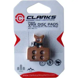 Brake Pads Clarks FORMULA (One, R1, Mega, RX, R0, T1) metallic sintered CLA-VRX850C